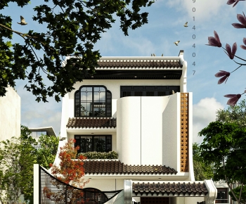 New Chinese Style Detached Villa-ID:742968084