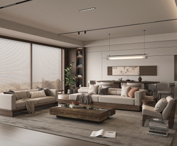 Modern A Living Room-ID:478581914