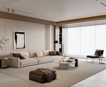 Modern A Living Room-ID:933996926