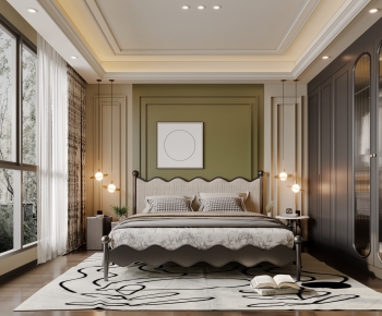 French Style Bedroom-ID:232054956