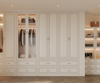 American Style Clothes Storage Area-ID:282624961