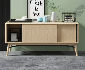 Nordic Style Side Cabinet-ID:467019089