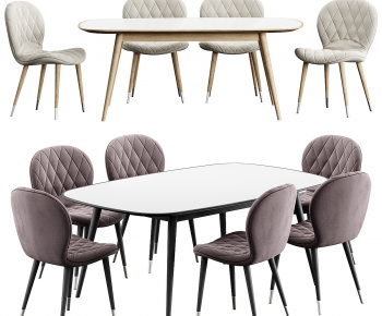 Modern Dining Table And Chairs-ID:112001907