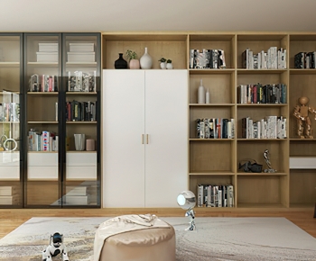 Nordic Style Bookcase-ID:973609929