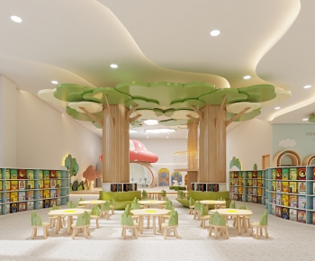 Modern Kindergarten Classrooms-ID:847913039