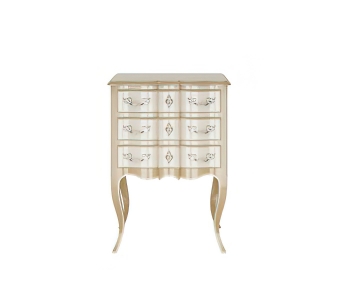 French Style Bedside Cupboard-ID:129630617