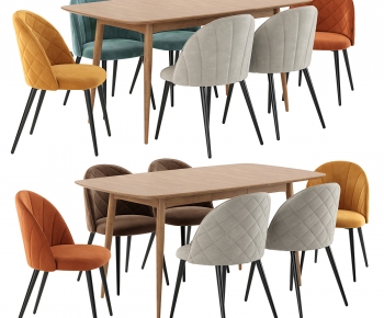 Modern Dining Table And Chairs-ID:272406107