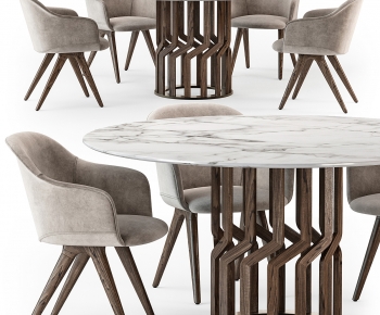 Modern Dining Table And Chairs-ID:957290891