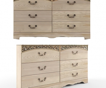 Simple European Style Chest Of Drawers-ID:381059649