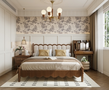 French Style Bedroom-ID:348429714