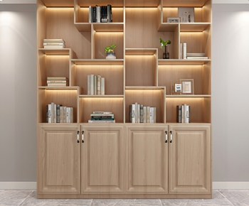 Modern Bookcase-ID:490592001