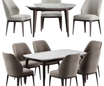 Modern Dining Table And Chairs-ID:591085915