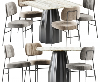 Modern Dining Table And Chairs-ID:930067061