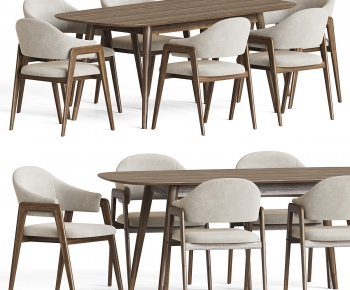 Modern Dining Table And Chairs-ID:522971241