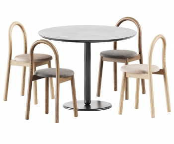 Modern Dining Table And Chairs-ID:593745952