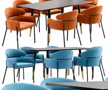 Modern Dining Table And Chairs-ID:679692988