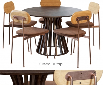 Modern Dining Table And Chairs-ID:702490094