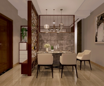 Modern Dining Room-ID:513753896