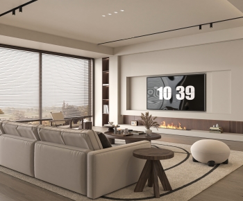 Modern A Living Room-ID:238591918