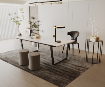 Modern Dining Table And Chairs-ID:791405926