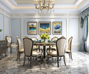 European Style Dining Room-ID:810477976