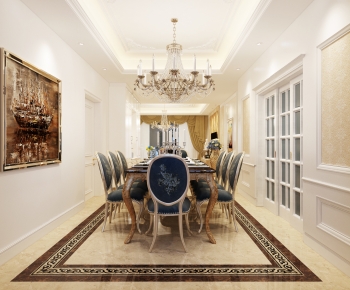 European Style Dining Room-ID:113260714