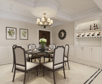 European Style Dining Room-ID:470160967