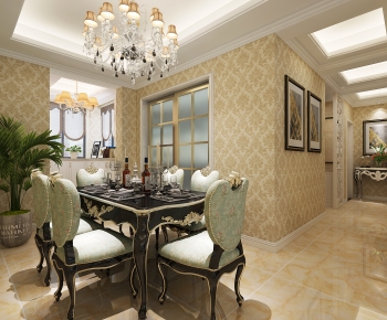 European Style Dining Room-ID:814749006