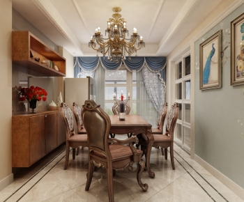 European Style Dining Room-ID:577771908