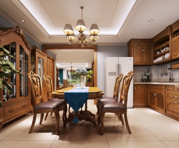 American Style Dining Room-ID:622602947