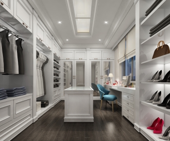 European Style Clothes Storage Area-ID:958786014