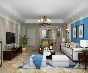 American Style A Living Room-ID:944997072