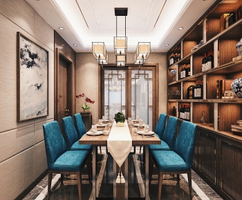 New Chinese Style Dining Room-ID:289226064