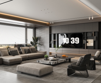 Modern A Living Room-ID:625783929