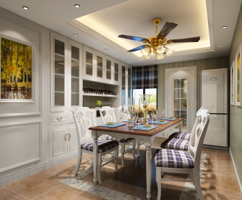 American Style Dining Room-ID:432774077