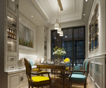 European Style Dining Room-ID:298818112