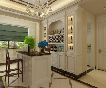 European Style Dining Room-ID:251779085