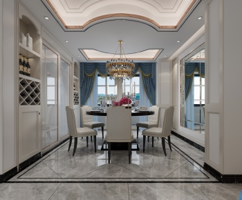 New Classical Style Dining Room-ID:108199141