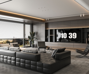 Modern A Living Room-ID:219775921