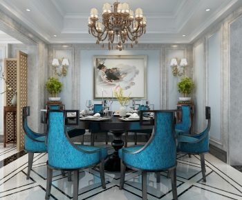 European Style Dining Room-ID:153831014