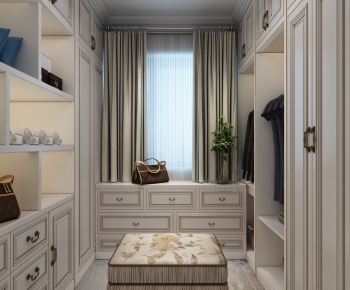 French Style Clothes Storage Area-ID:482446914