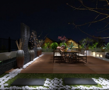 New Chinese Style Courtyard/landscape-ID:548782112