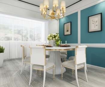 Nordic Style Dining Room-ID:684645896