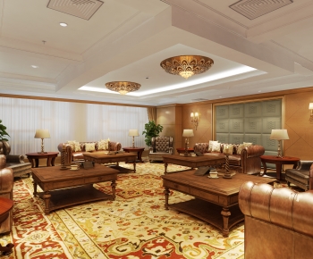 American Style Reception Room-ID:671178102