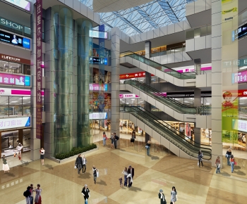 Modern Shopping Mall-ID:116807949