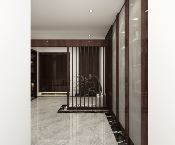 New Chinese Style Hallway-ID:905899054