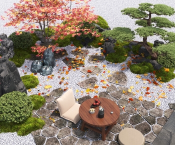 New Chinese Style Garden-ID:451316124