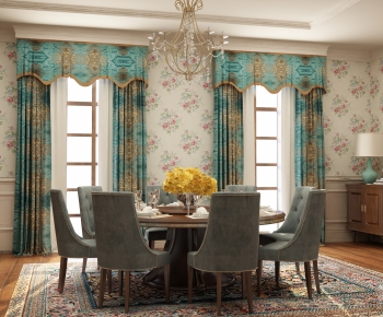 American Style Dining Room-ID:397710884