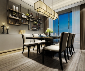 Modern Dining Room-ID:184628016