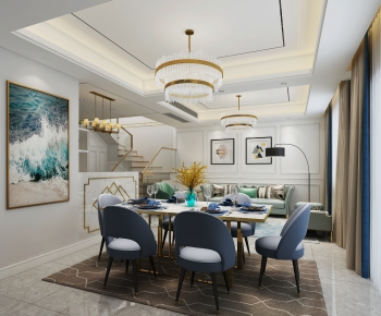 Modern Dining Room-ID:663961897